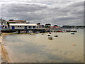 SZ0487 : Poole Harbour, North Haven Yacht Club by David Dixon