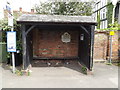 TM0954 : Bus Shelter off the B1113 High Street by Geographer