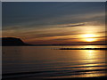 SH7681 : Sunset over Anglesey from West Shore, Llandudno by I Love Colour
