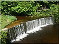 Weir on Luddenden Brook