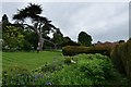 Ardington House and Gardens: Looking east from the house