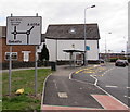 Directions sign, Station Road, Llandaff North, Cardiff