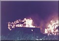 TF4208 : Former station yard fire; Photo 3 - Wisbech St Mary 1984 by Richard Humphrey