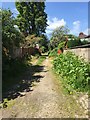 Newcastle-under-Lyme: public footpath off A53