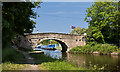 Bridge number 17 on the Leeds and Liverpool Canal at Lydiate