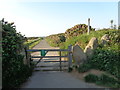 Cycleway across abandoned airfield 