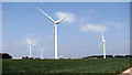 Wind turbines at Eye airfield