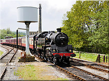SD8022 : Steam Train approaching Rawtenstall by David Dixon