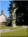 Tree sculpture, St Clare Street Penzance