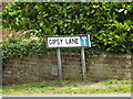 TM0855 : Gipsy Lane sign by Geographer