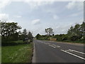 TM0855 : Entering Badley on the B1113 Stowmarket Road by Geographer