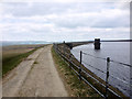SD9520 : The Pennine Way alongside Warland Reservoir by David Dixon