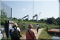 View of the Great Eastern Mainline from the River Lea towpath