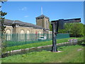 Hoist by the New River north of Hoe Lane