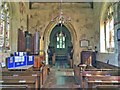 Interior of St Lawrence Broughton