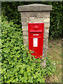 TM0559 : Stowupland Road George V Postbox by Geographer