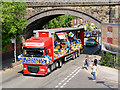 SD7807 : Spring Lane Bridge, Radcliffe Carnival by David Dixon