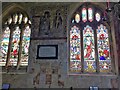 Medieval wall painting in St Lawrence Broughton