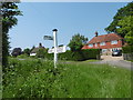 Signpost at Holmshurst