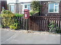 NZ2142 : Elizabeth II postbox on Cockhouse Lane, Ushaw Moor by JThomas