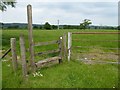 Footpath and stile