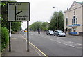 Directions sign facing Stock Way North, Nailsea