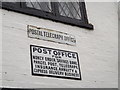 Signs on Woolpit Post Office