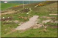 NT2438 : Path drainage, John Buchan Way by Jim Barton