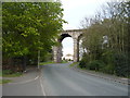 Railway bridge crossing Ord Drive (A698)