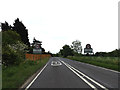 TL9567 : Entering Norton on the A1088 Ixworth Road by Geographer