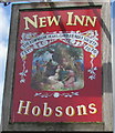 New Inn name sign, Fownhope