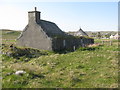 NB2133 : Ruined house at Callanish by M J Richardson