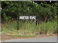 Norton Road sign