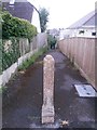 Northbourne: footpath E42 from Hill View Road