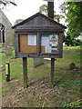 TL9863 : St.John the Divine Church Notice Board by Geographer