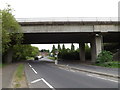 TM0459 : A1308 Tot Hill & A14 bridge by Geographer