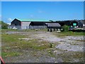 The derelict site of the former Markethill Station goods yard