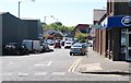 View south from the centre of the town along the B78 (Mowhan Road)