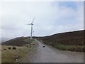 NH4251 : Service track at Fairburn Wind Farm by Alpin Stewart