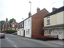 SJ8055 : Houses on Audley Road, Alsager by JThomas