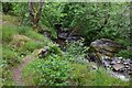 Old mill lade, Gynack Burn Kingussie