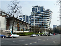 TQ2684 : Visage Apartments, NW3 by Robin Webster