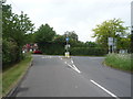 Junction of Chells Hill (B5078) with the A533