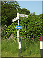 Roadsign on Brettenham Road