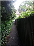 SZ0791 : Westbourne: footpath A12 approaches Surrey Road South by Chris Downer