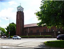 SJ3893 : St Matthews Roman Catholic Church, West Derby by Eirian Evans