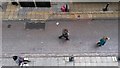 TQ3080 : Looking down on pedestrians in Villiers Street by David Martin