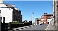 Houses in Abbey Street facing the former Armagh City Hospital