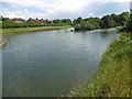 The lake in Goodmayes Park