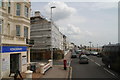 Under wraps: building on Marine Parade, Worthing